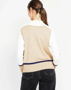 Assuili Pulls|Pull Salome nougat