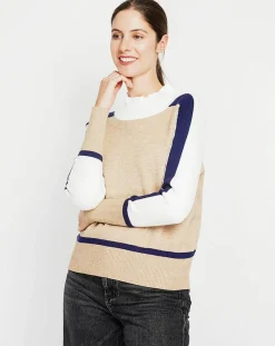 Assuili Pulls|Pull Salome nougat