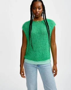 Bellerose Pulls|Pull sans manches Leli mojito