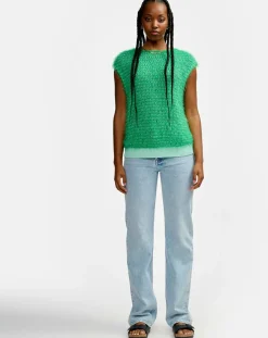 Bellerose Pulls|Pull sans manches Leli mojito
