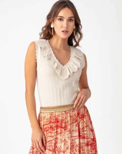 Bleu Blanc Rouge Pulls|Pull Sara ivoire