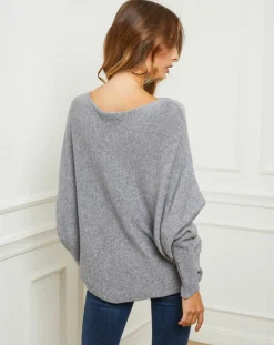 Fleur de cachemire Pulls|Pull Sarah gris
