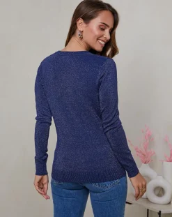 Soft Cashmere Pulls|Pull Senda marine