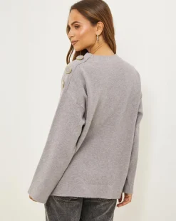 L'Armoire de Suzette Pulls|Pull Sofia gris