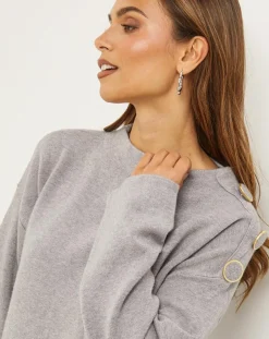 L'Armoire de Suzette Pulls|Pull Sofia gris