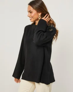 L'Armoire de Suzette Pulls|Pull Sofia noir