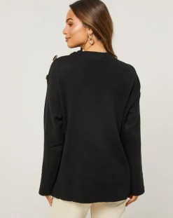 L'Armoire de Suzette Pulls|Pull Sofia noir