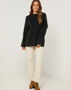 L'Armoire de Suzette Pulls|Pull Sofia noir