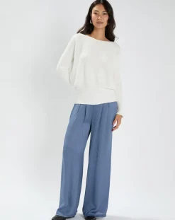 Lauren Vidal Pulls|Pull Soho blanc