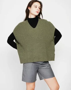 Cachemire & Jo Pulls|Pull Victoire kaki