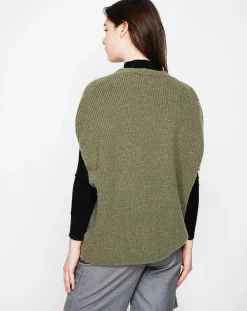 Cachemire & Jo Pulls|Pull Victoire kaki