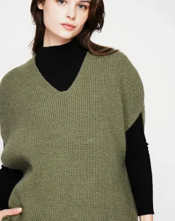 Cachemire & Jo Pulls|Pull Victoire kaki