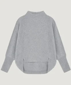 Rodier Pulls|Pull Violaine en Laine & Cachemire gris