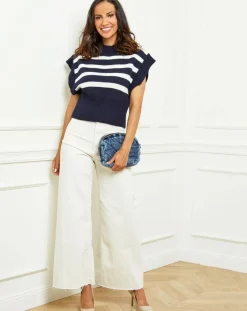 Le Comptoir de la Maille Pulls|Pull Zaza marine