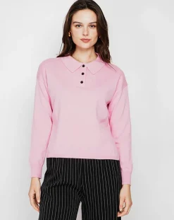 Cachemire & Jo Pulls|Pull Zoe rose barby