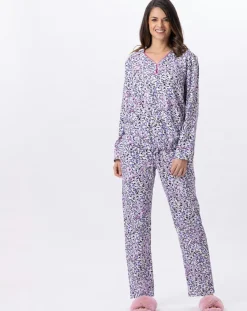 Le Chat Lingerie, Nuit|Pyjama Cassie multicolore