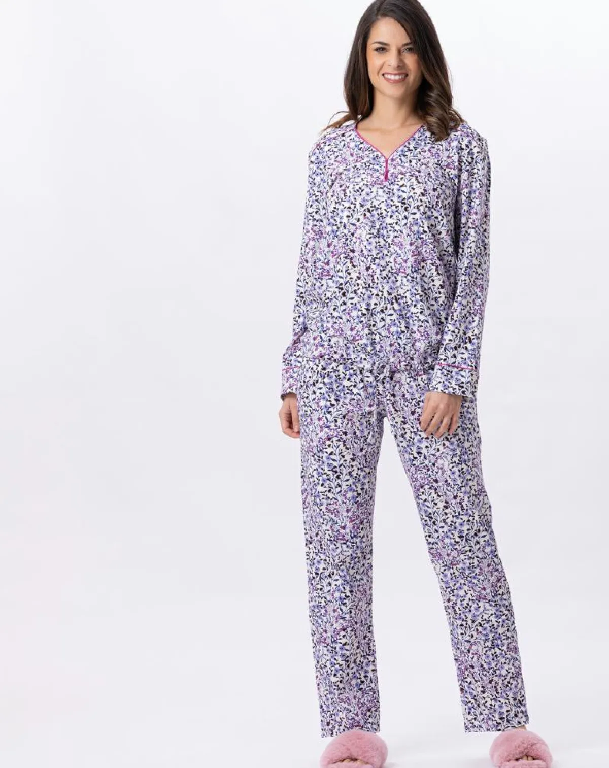 Le Chat Lingerie, Nuit|Pyjama Cassie multicolore