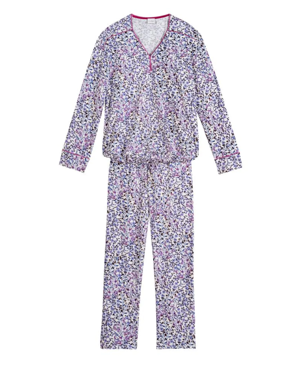 Le Chat Lingerie, Nuit|Pyjama Cassie multicolore