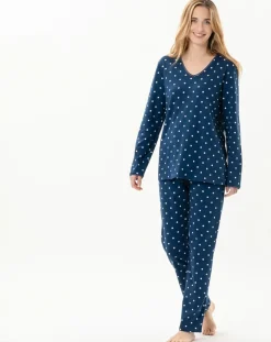 Le Chat Lingerie, Nuit|Pyjama Chamade prusse
