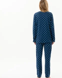 Le Chat Lingerie, Nuit|Pyjama Chamade prusse