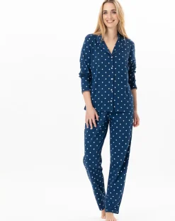 Le Chat Lingerie, Nuit|Pyjama Chamade prusse