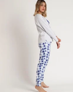 Admas Lingerie, Nuit|Pyjama Dreams Come True A gris chiné