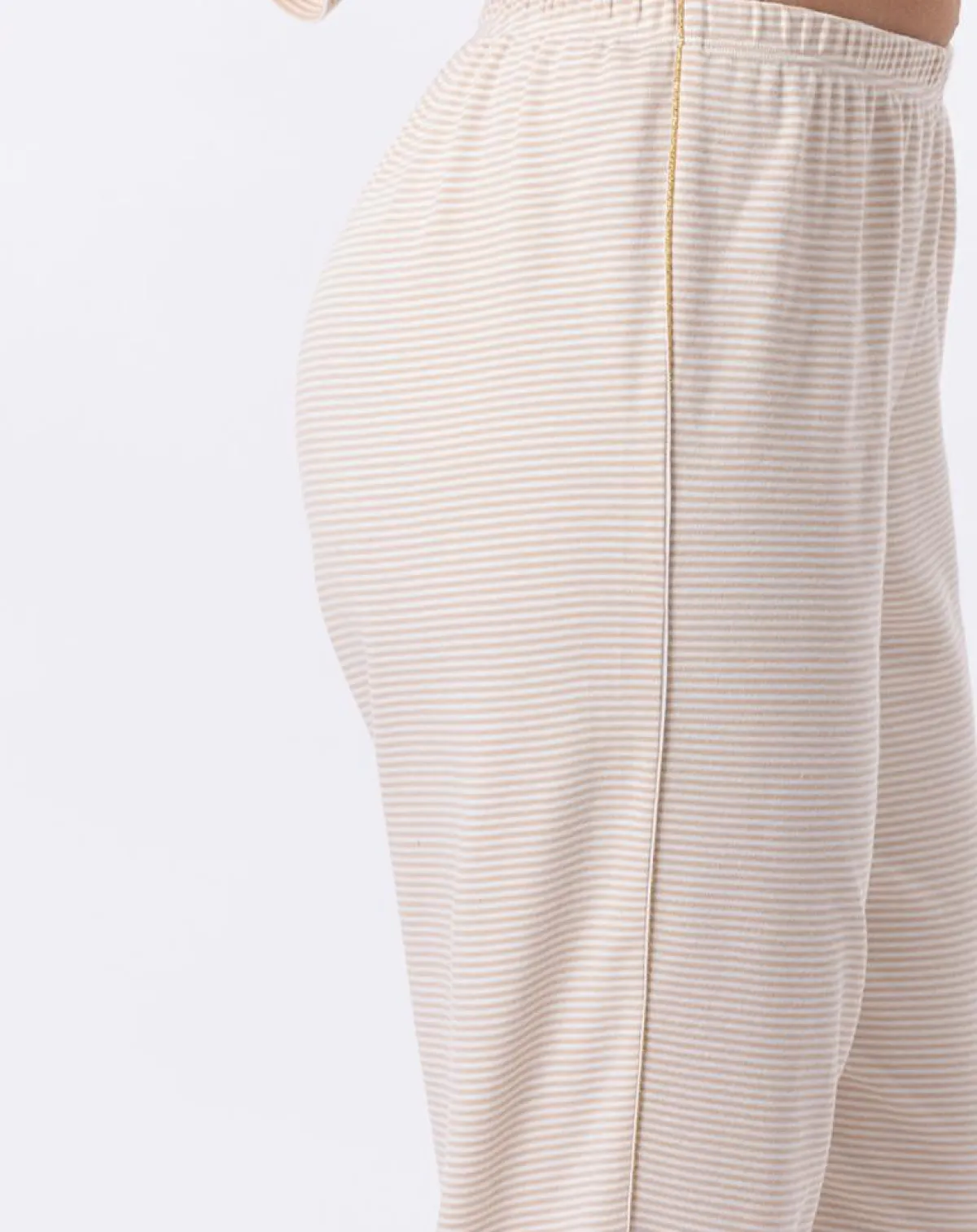 Le Chat Lingerie, Nuit|Pyjama Garance doré/écru