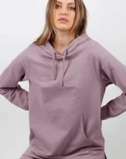 Mr Wonderful Lingerie, Nuit|Pyjama haut à manches longues & pantalon violet clair