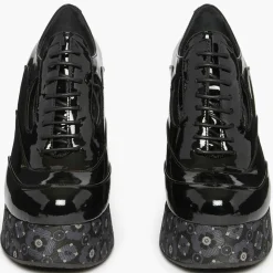 Sonia Rykiel Richelieu|Richelieus en Cuir Anvillar noirs - Talon 11 cm