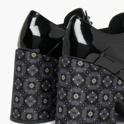 Sonia Rykiel Richelieu|Richelieus en Cuir Anvillar noirs - Talon 11 cm