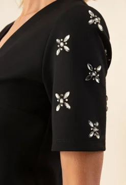 Bleu Blanc Rouge Robes|Robe Alfie noir