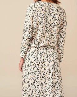 Bellerose Robes|Robe Allston Léopard écrue