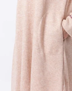 Le Chat Robes|Robe Alpaga beige rose