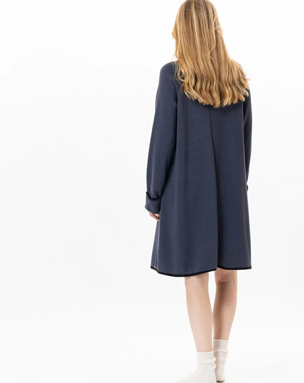 Le Chat Robes|Robe Alpaga marine