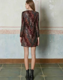 See u Soon Robes|Robe Ambre bordeaux