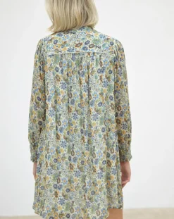 Caroll Robes|Robe Anderson imprimée paille