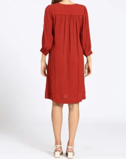 See u Soon Robes|Robe Angèle bordeaux
