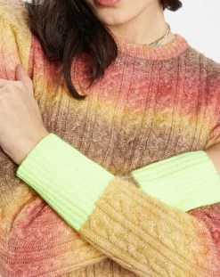 Manoush Robes|Robe Arc-en-ciel multicolore