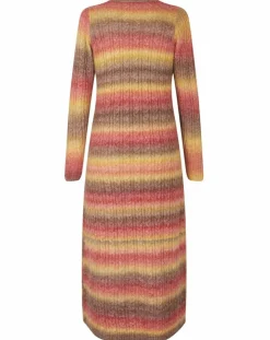 Manoush Robes|Robe Arc-en-ciel multicolore
