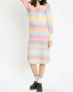 Manoush Robes|Robe Arc-en-ciel pastel