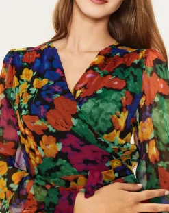 La Petite Etoile Robes|Robe Arina à fleurs multicolore