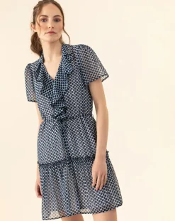 Indies Robes|Robe avec Ceinture Imperia ellipse