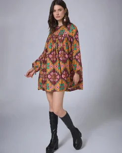 Manoush Robes|Robe Babydoll Jaipur unique multicolore