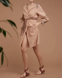 Mare di Latte Robes|Robe Bali beige rosé