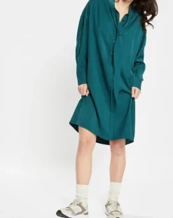 Jodhpur Robes|Robe Brama cravate vert moyen