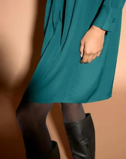 Jodhpur Robes|Robe Brama cravate vert moyen