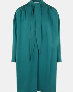 Jodhpur Robes|Robe Brama cravate vert moyen