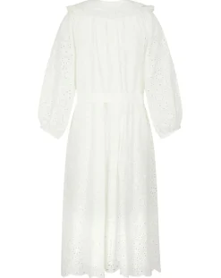 Manoush Robes|Robe Broderie blanche