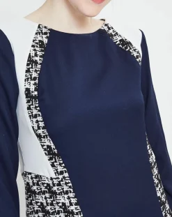 Derhy Robes|Robe Camouflage bleue