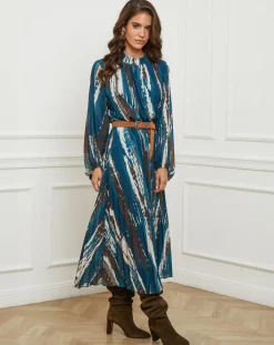 L'Armoire de Suzette Robes|Robe Capucine bleue